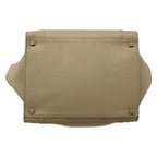 Celine Handbag Luggage Small Square Phantom Gray Leather — view 5