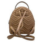 Gucci Backpack GG Marmont Pink Beige Leather — view 3
