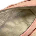 Chanel Shoulder Bag Ivory Light Pink Lambskin — view 7