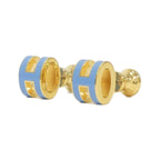 Hermes Pop Earrings Gold — view 2