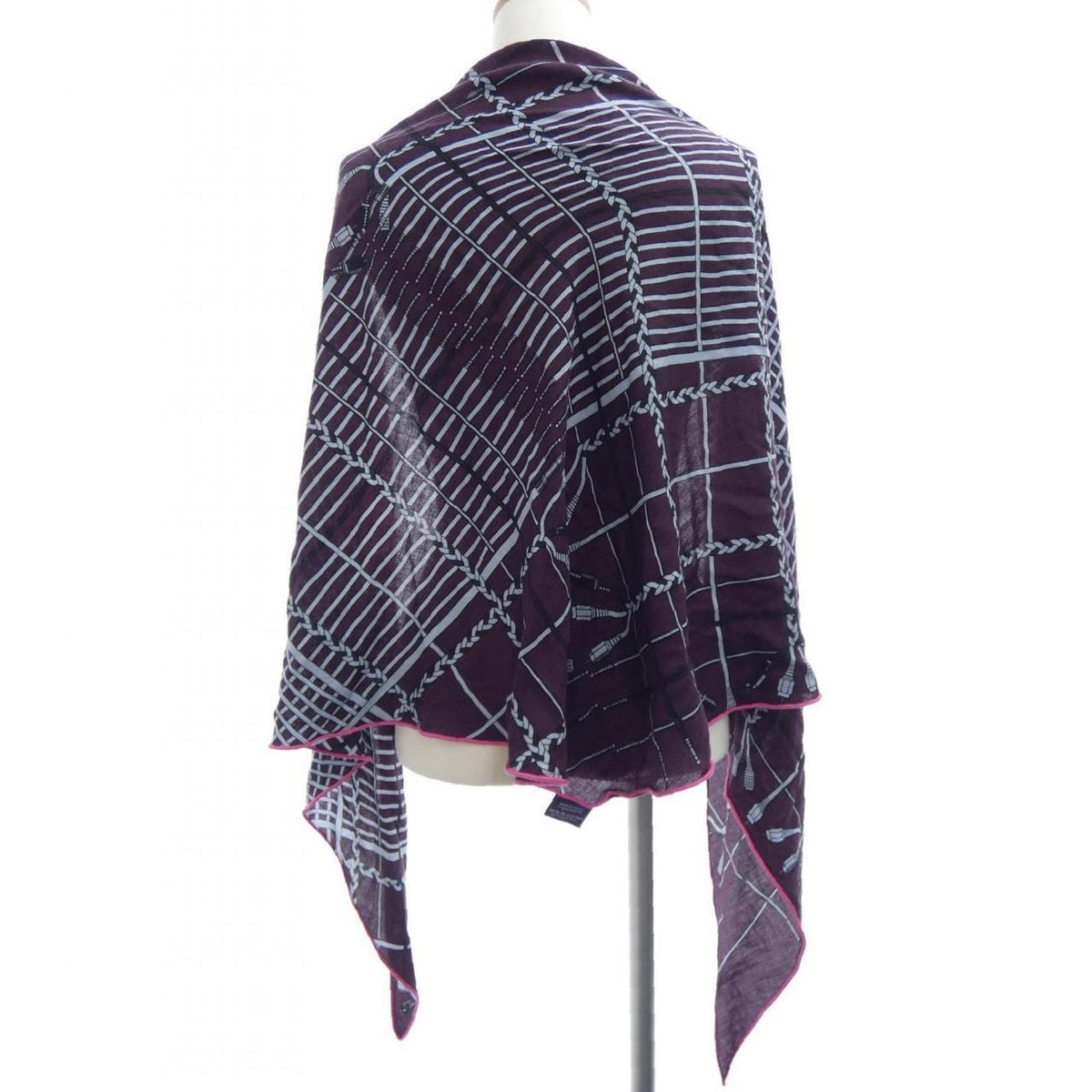 Hermes Losange Shawl Scarf — view 2