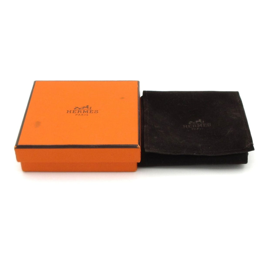 Hermes Bangle Clic Clac Silver Orange Bracelet — view 6