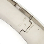 Hermes Bangle Clic Clac Silver Orange Bracelet — view 4