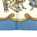 Hermes les Fetes du Roi Soleil Celebration of the Sun King Carre 90 Silk — view 4
