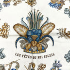 Hermes les Fetes du Roi Soleil Celebration of the Sun King Carre 90 Silk — view 2
