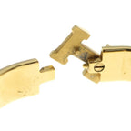 Hermes Clic Clac Bangle Bracelet Gold Purple — view 6