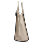 Celine Luggage Handbag Beige Brown Leather Gold — view 3