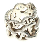 Hermes Chaine D'Ancre Enchainee GM Ring Silver — view 3