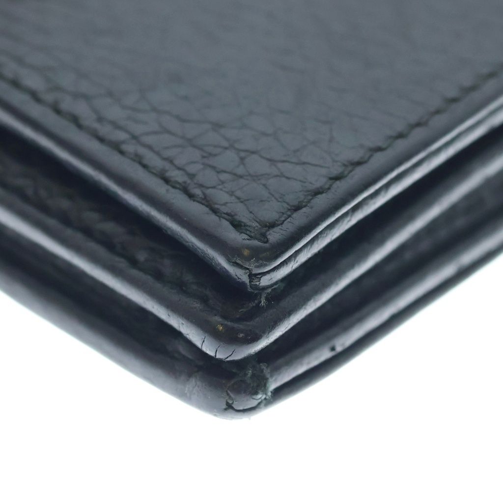 Gucci GG Marmont Leather Wallet Bifold Black — view 6