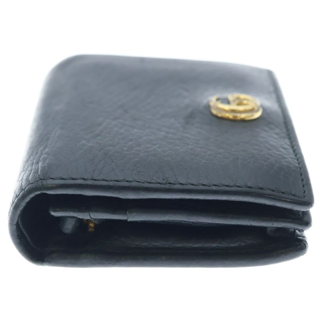 Gucci GG Marmont Leather Wallet Bifold Black — view 3
