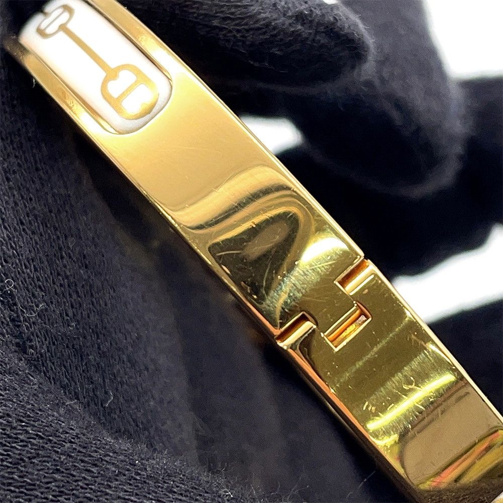 Hermes Bracelet Chaine D'Ancre Mini Click PM White Gold — view 7
