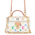 Louis Vuitton Handbag Monogram Multicolor LV Takashi Murakami Vanity Chain