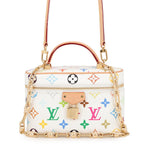 Louis Vuitton Handbag Monogram Multicolor LV Takashi Murakami Vanity Chain