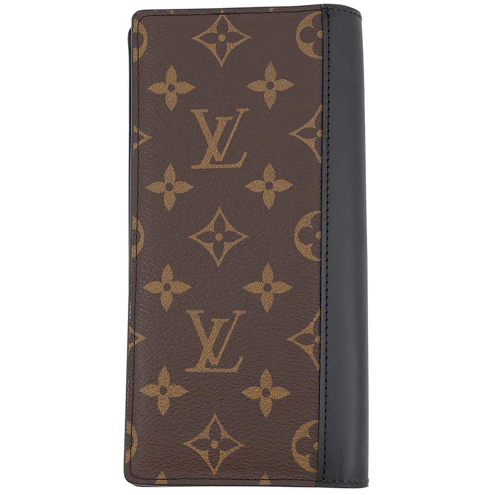 Louis Vuitton Wallet Monogram Macassar Portefeuille Brazza — view 3