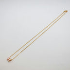 Hermes Necklace Mini Pop H Rocabar Pink Gold Logo Pendant — view 6