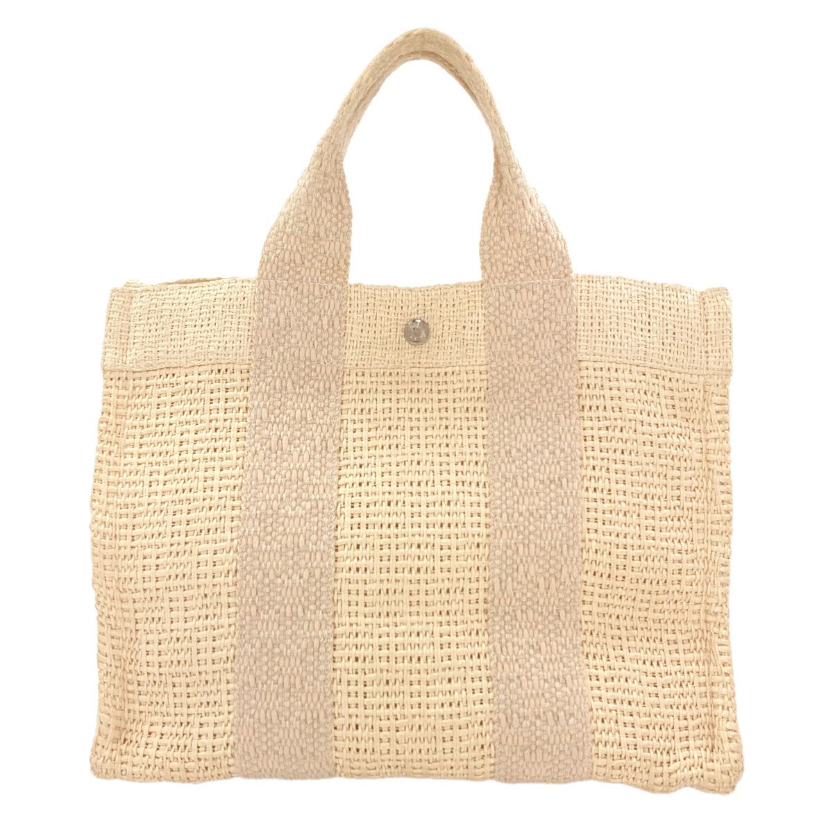 Hermes Bora Bora PM Tote Bag Straw — view 2