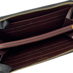 Chanel Quilted CC Logo Caviar Leather Wallet Black — view 7