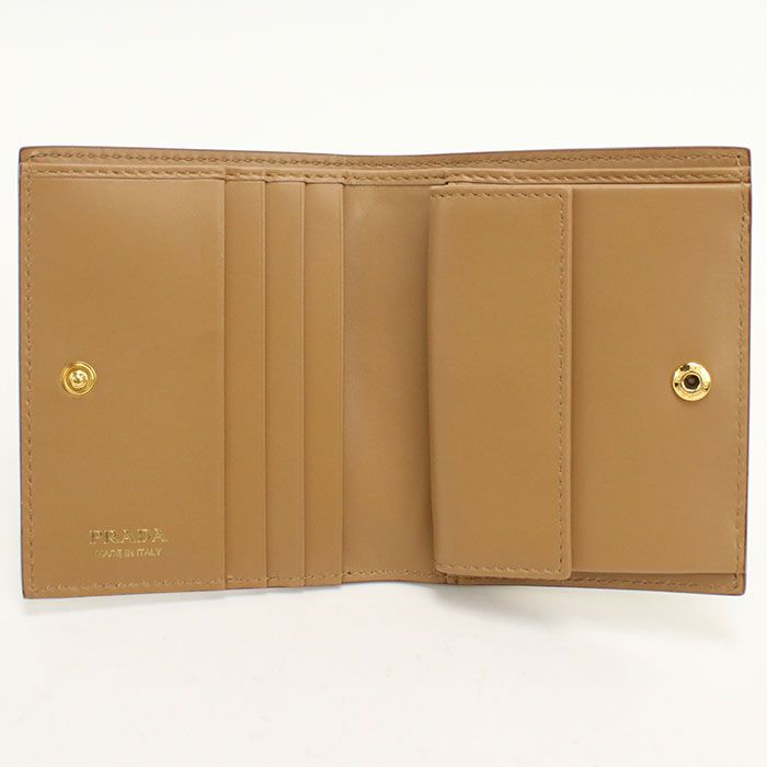 Prada Dyno Color Bifold Wallet Leather — view 3