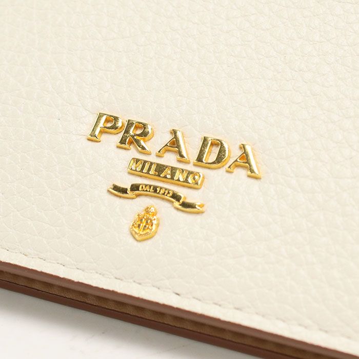 Prada Dyno Color Bifold Wallet Leather — view 5