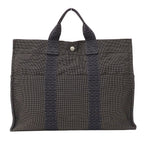 Hermes Tote Bag Herline MM Canvas Black — view 2