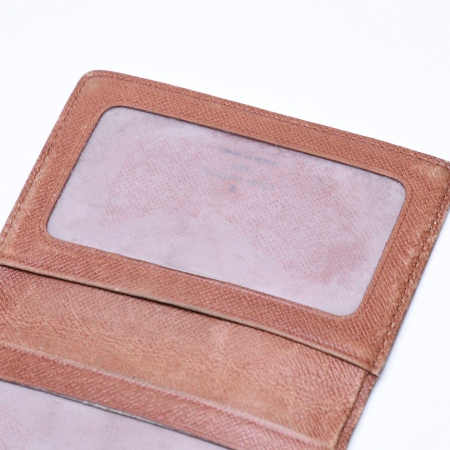 Louis Vuitton Porte 2 Cartes Vertical Card Case Monogram Canvas Brown — view 5