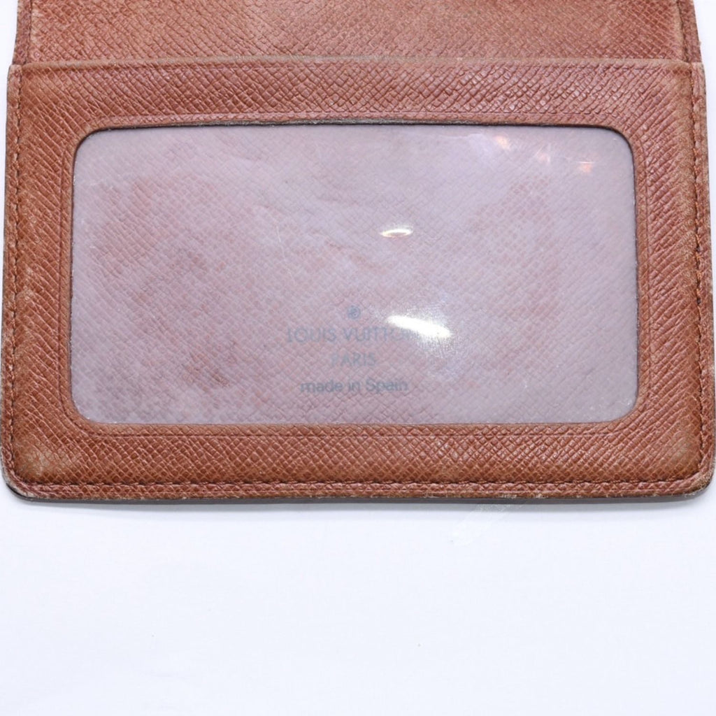 Louis Vuitton Porte 2 Cartes Vertical Card Case Monogram Canvas Brown — view 7