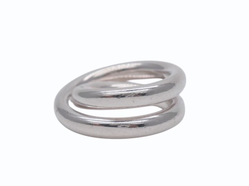 Hermes Vertige Ring 51 925 Sterling Silver — view 4