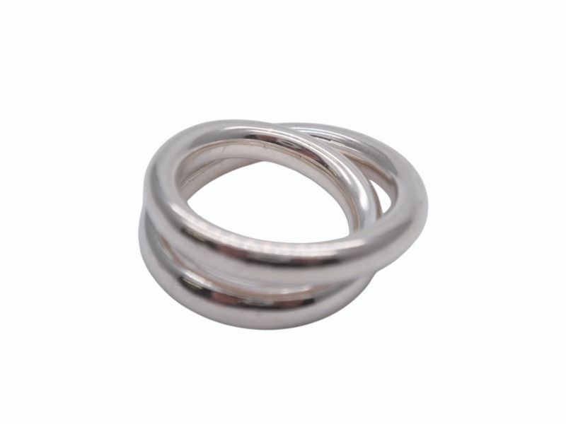 Hermes Vertige Ring 51 925 Sterling Silver — view 6