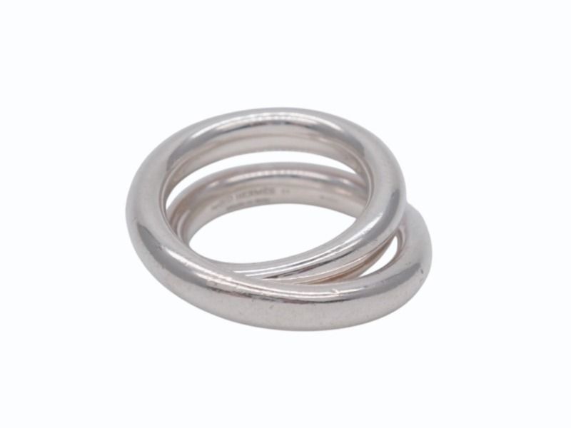 Hermes Vertige Ring 51 925 Sterling Silver
