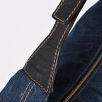 Saint Laurent Bag Cassandra Denim Blue Gold — view 5