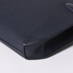 Hermes Clutch Kelly Depeches 25 Bleu Nuit Silver — view 8