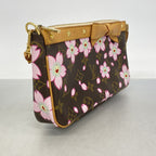 Louis Vuitton Pouch Monogram Cherry Blossom Pochette Accessoires Brown — view 2