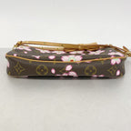 Louis Vuitton Pouch Monogram Cherry Blossom Pochette Accessoires Brown — view 3