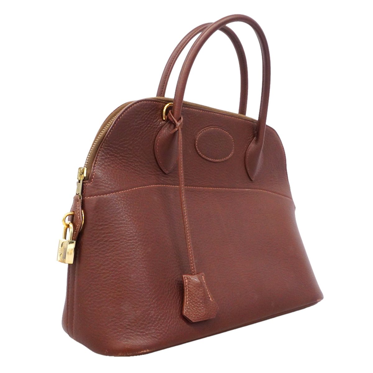 Hermes Handbag Bolide 31 Fjord Noisette Gold 2-Way Bag — view 2