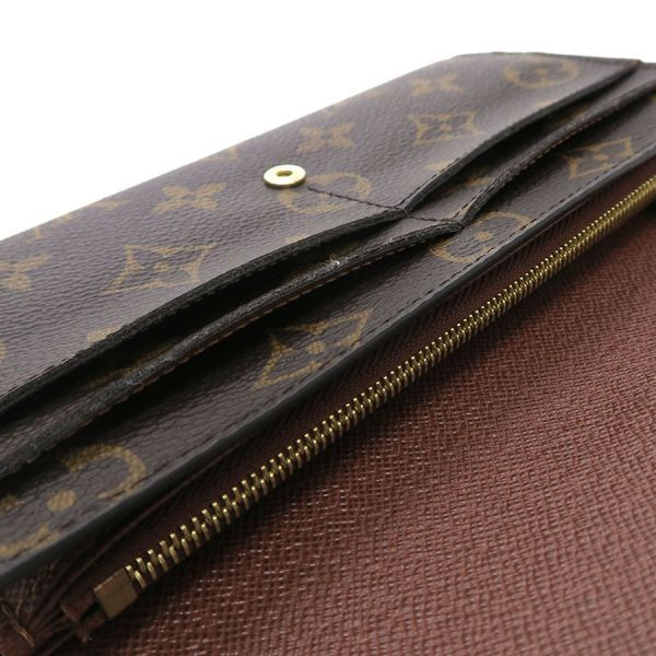 Louis Vuitton Monogram Portefeuille Sarah Wallet — view 7