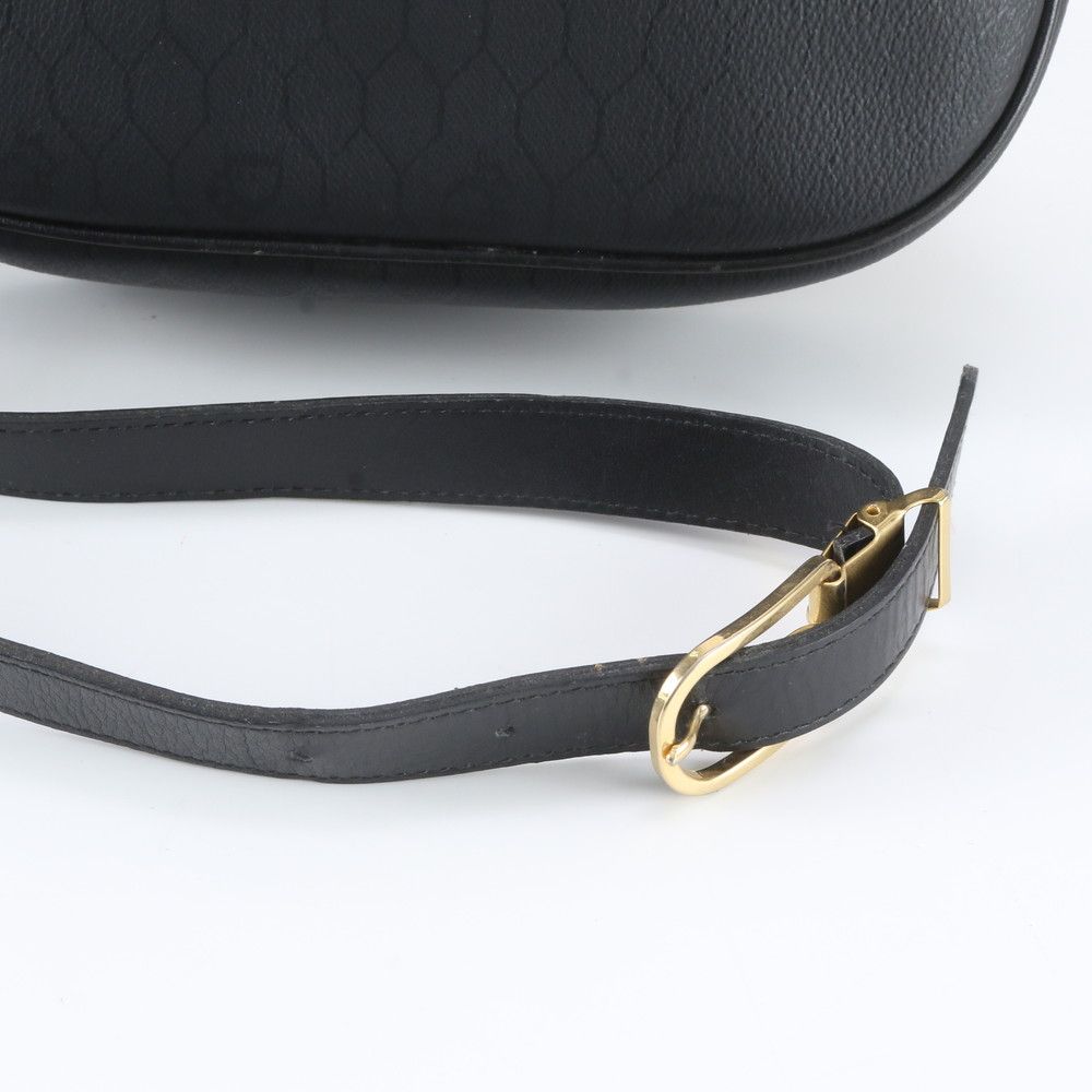 Dior Vintage Honeycomb Leather Shoulder Bag Crossbody Hand — view 2