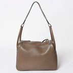Hermes 2-Way Bag Lindy 30 Etoupe Taurillon Clemence Silver — view 2