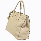 Prada 2-Way Shoulder Bag Beige Leather — view 4