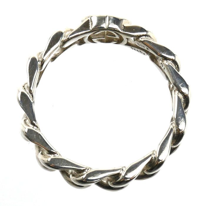 Gucci 925 Sterling Silver Interlocking Ring — view 4