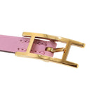 Hermes Behapi Double Tour Reversible Bracelet Swift Mauve Sylvestre — view 4