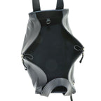 Loewe Hammock Medium 2-Way Bag Leather Black Silver — view 6