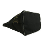Fendi Vintage Mini Tote Bag Nylon Logo Black — view 6