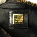 Fendi Vintage Mini Tote Bag Nylon Logo Black — view 4