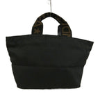 Fendi Vintage Mini Tote Bag Nylon Logo Black — view 2