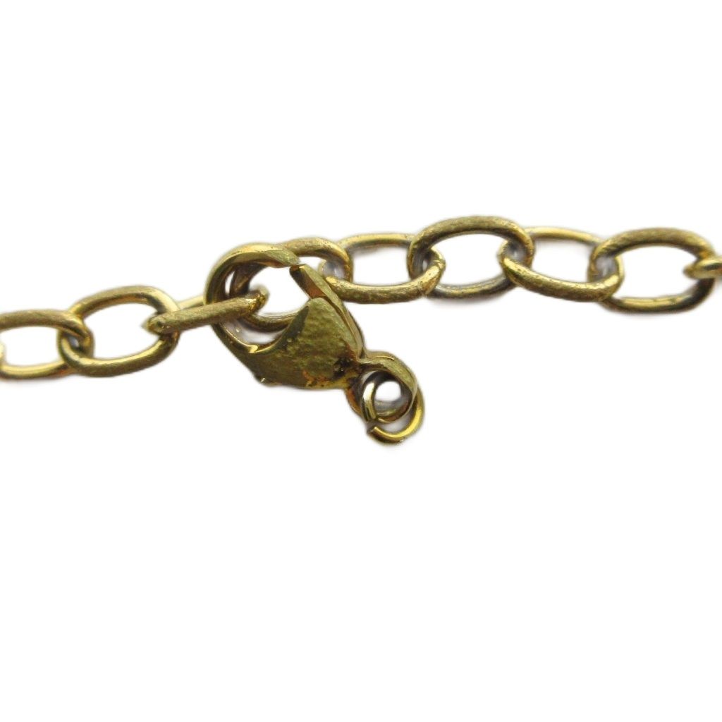 Louis Vuitton Bracelet Bangle Logo Gold — view 6