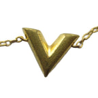 Louis Vuitton Bracelet Bangle Logo Gold — view 3