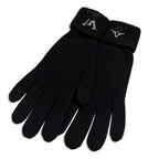 Louis Vuitton Gloves LV Dual Cashmere 100% Black