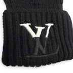 Louis Vuitton Gloves LV Dual Cashmere 100% Black — view 4