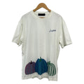Louis Vuitton Short Sleeve T-Shirt Ivory Red Multi Crew Neck Yayoi Kusama L