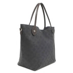 Louis Vuitton Tote Bag Hina MM Monogram Mahina Black Brown Silver — view 2